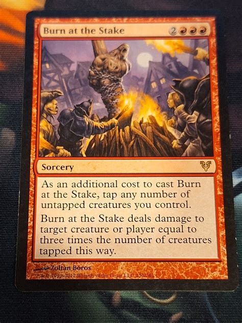 burn at the stake (Standard MTG Deck) .